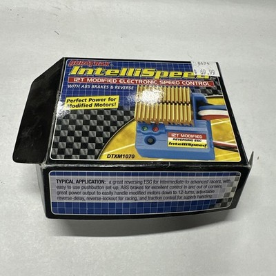 Duratrax IntelliSpeed 12T Modified ESC Speed Control ABS Reverse 1:10 Electric