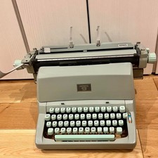HERMES 9 Typewriter by Paillard Switzerland Vintage US TAX Includ thumbnail