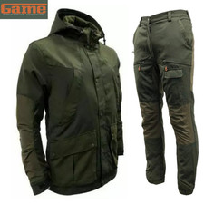 GAME Men's Scope Jacket Green WaterProof Country Shooting Hunting Fishing Hiking