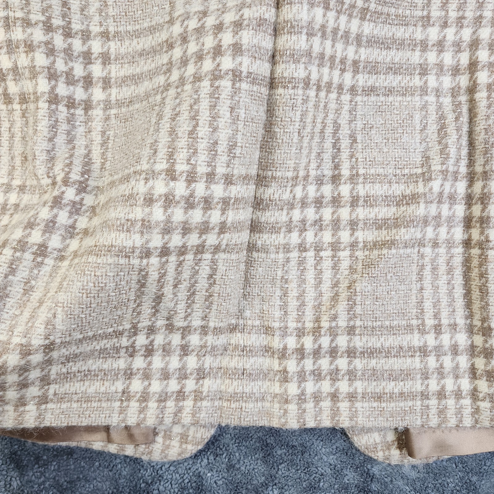 Pendleton Wool Blazer Plaid Check Jacket Beige Ta… - image 14