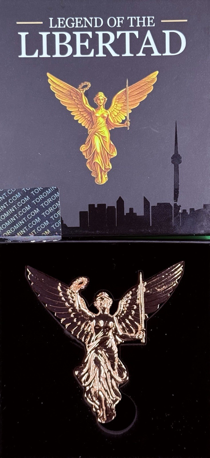 Mexico Libertad 2025 Copper  ‘1 of 1250’ Produces