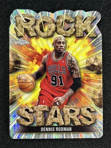 2025 Topps Chrome Dennis Rodman Base (RAW)