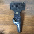 Folsom Audley Leather Safety Holster Colt Police Positive 4" Cartridge Loops Rig