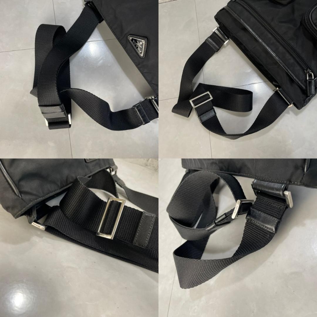 PRADA shoulder bag PRADA crossbody bag VA0627 good condition black thumbnail 7