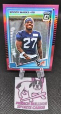 2025 Panini Optic WOODY MARKS Rated Rookie Pink Holo Prizm #288 Texans NFL 