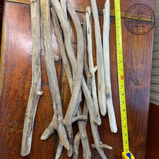Driftwood - 10 X EXTRA LONG pieces of Naturally sea water worn driftwood craft