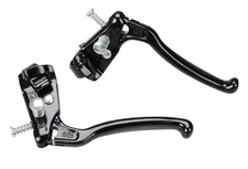 Dia-Compe 128 Tech 6 old school BMX Locking Brake Levers Lever Set - BLACK