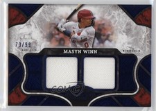 2025 Topps Tier One Tier One Relics Blue Dual 73/99 Masyn Winn #T1R-MW 1no5