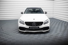 MAXTON FRONTLIPPE V.2 MERCEDES-AMG C63 LIMOUSINE / KOMBI (W205) / S205 SCHWARZ MAXTON FRONTLIPPE V.2 MERCEDES-AMG C63 LIMOUSINE / KOMBI (W205) / S205 SCHWARZ