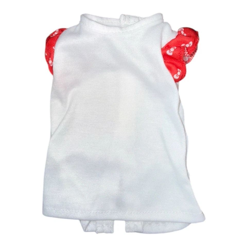 "Traje de muñeca My Life As Hello Kitty - conjunto de vestido y camisa delantal para muñecas de 18""" Foto 3 de 4