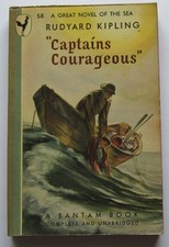 Captains Courageous Rudyard Kipling PB 1st Bantam (1946)