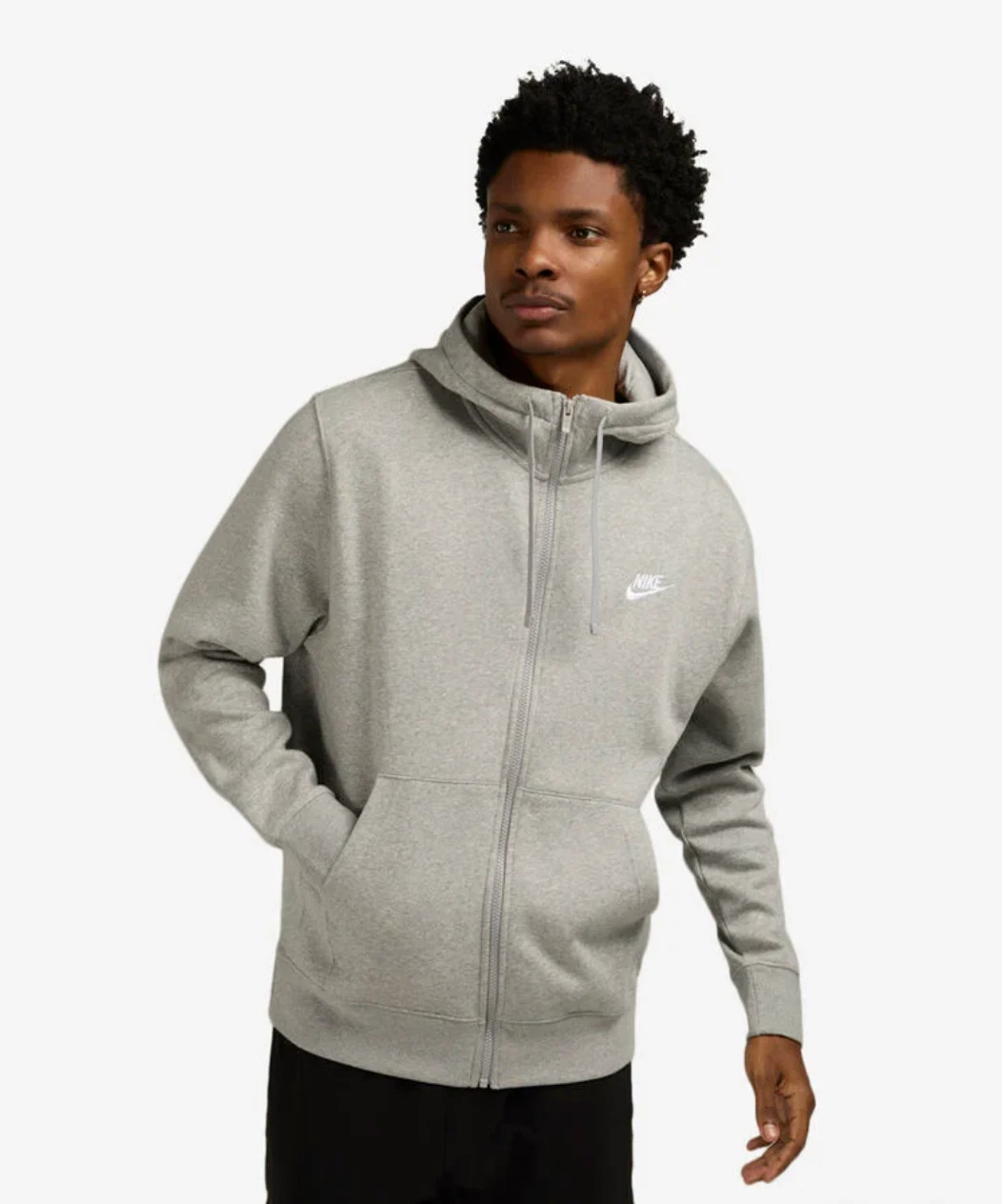 NEW Nike Sportswear Club Men's Full Zip Hoodie - S, Dark Gray Heath (BV2645-063)
Opens in a new wind