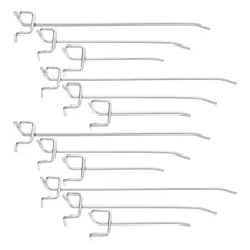 90 Pcs Heavy Duty Nail Board Hook Peg Accessories Commodity Hooks