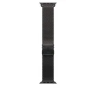 Apple Watch Band Ultra - Titanium Milanese Loop (49mm) - Medium - Black Titanium