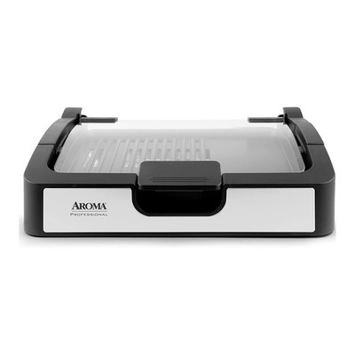 Aroma Housewares AHG-2620 Smokeless Indoor Use Electric, Compact and Portable