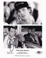 PETER BERG signed Autogramm 20x25cm VERY BAD THINGS in Person autograph COA