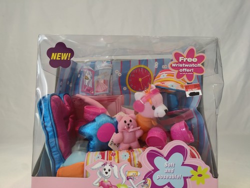 Barbie Doll Pose Me Pets Places Pet Dog Bed 2002 Rare Mattel - Picture 2 of 8