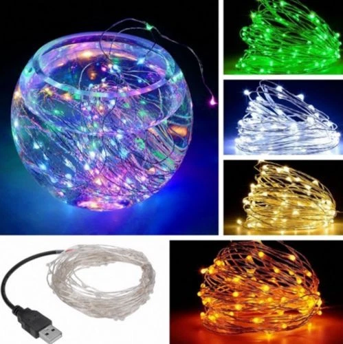 Usb led clearance light string