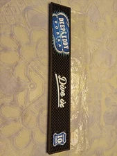 Deep Eddy Vodka Dive in Blue Rubber Bar Spill Mats 23 3/4" X 3 7/16"
