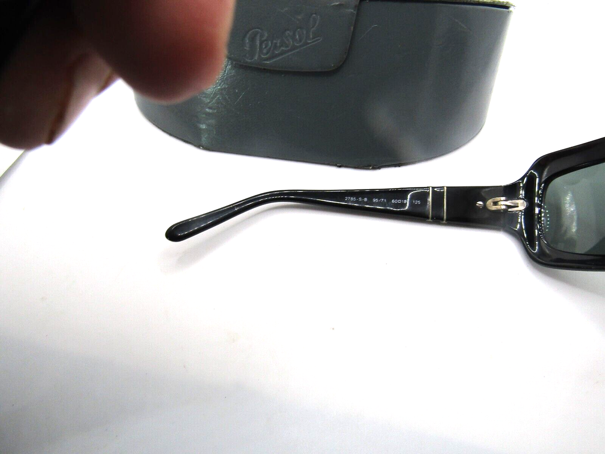 Persol Stardust Swarovski Crystal Sunglasses Black Persol Black Black Sunglasses for Women for sale | eBay main image 3