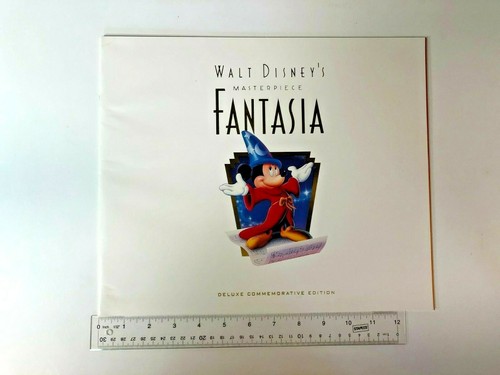 Disney Fantasia 1991 Full Color 32 Page Deluxe Commemorative Edition Booklet - Picture 2 of 5