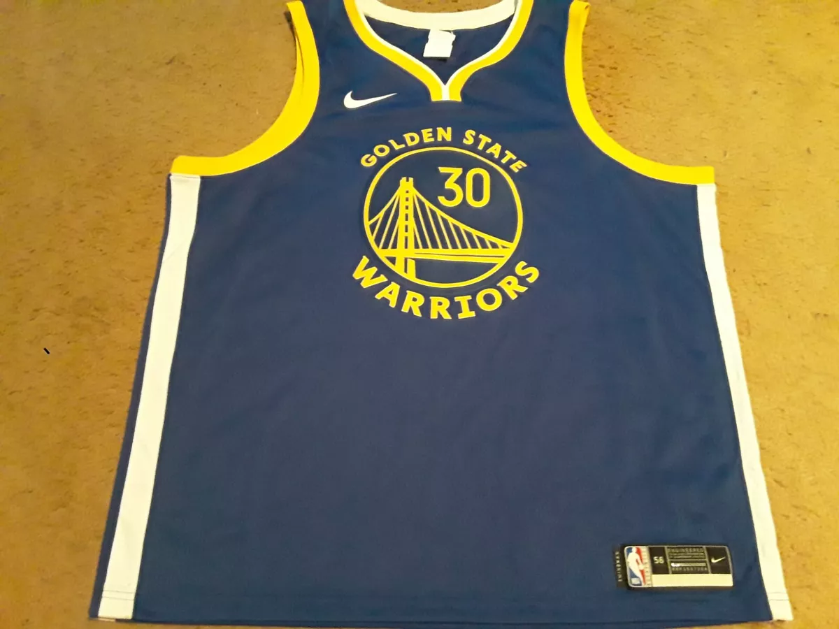 Nike NBA Authentic Jersey Stephen Curry Warriors Icon Edition