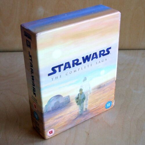 Star Wars The Complete Saga Episodes I-VI Blu-ray all regions ABC George Lucas - Foto 1 di 11