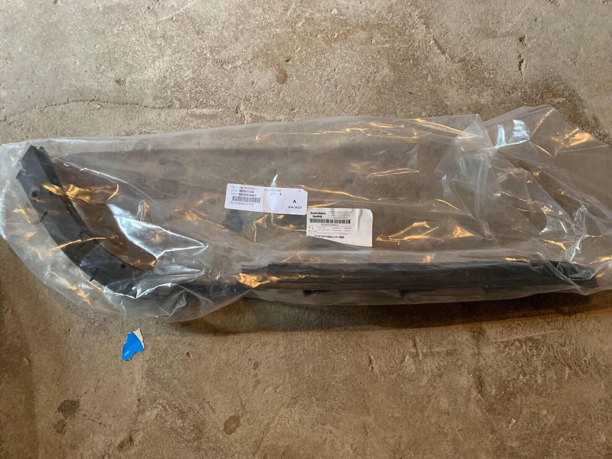 Genuine Porsche Cayenne Rear Bumper Strip Right OE 95550539401 | eBay