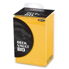 BCW Deck Vault Yellow 80