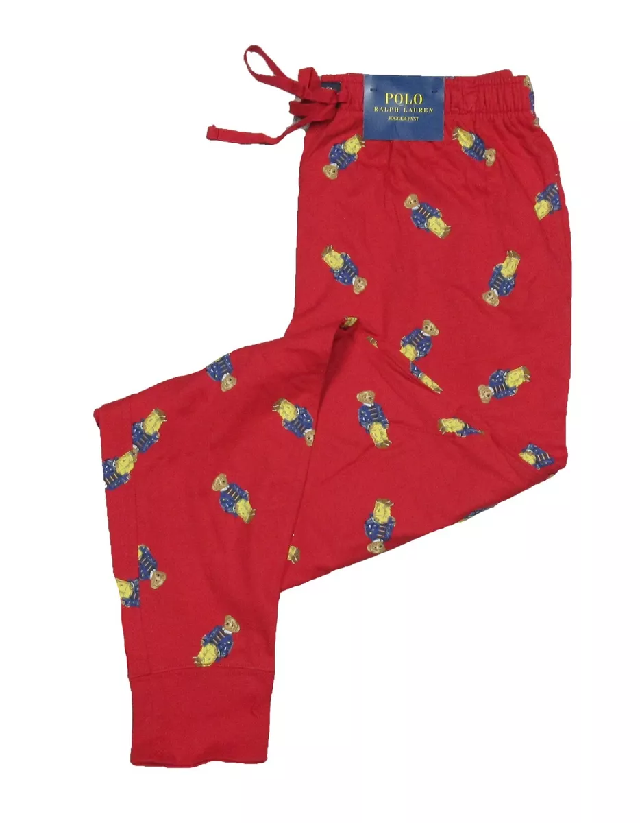 Polo bear joggers hot sale