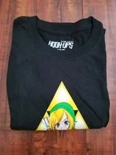 Hook-Ups Skateboard - Female Link Long Sleeve Black Shirt - Men's Large - NWOT