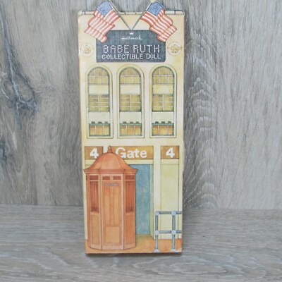 Vintage 70's Hallmark Collectible Babe Ruth Plush Collectible Doll - Main Image
