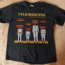 Rare talking heads T-shirt Black