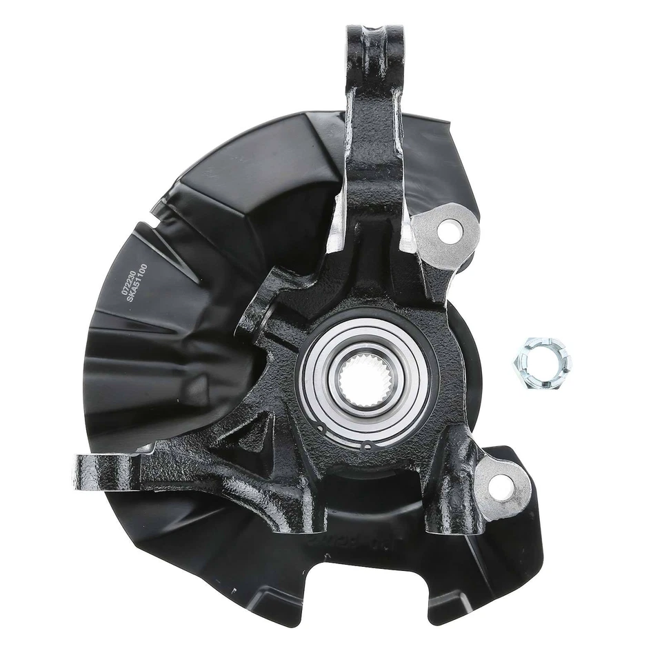 Conjunto de nudillo de dirección para Hyundai Accent 2006-2011 Kia Rio Rio5 delantero izquierdo Foto 2 de 4