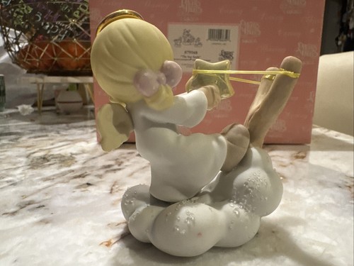 Precious Moments 2001 The Star Smith 3 Porcelain Figurine Set 879568 EN50 Angels - Picture 13 of 16