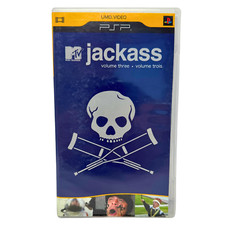 Jackass: Volume 3 UMD PSP Video Comedy Good Condition  