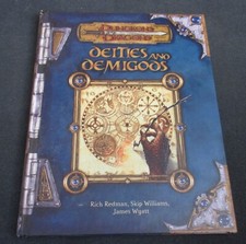 Deities and Demigods Dungeons & Dragons D&D: 3.5 Edition d20 WOTC 2002 1st Print