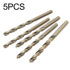 Heavy Duty Cobalt Drill Bits for Hardened Stainless Steel and Metal 5PCS Set