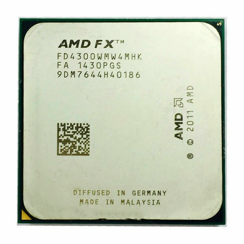 AMD FX-Series FX-4300 3.8 GHz Socket AM3+ CPU Processor 4000 MHz 95w - Image 2 of 4