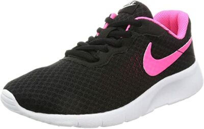 nike tanjun black and pink