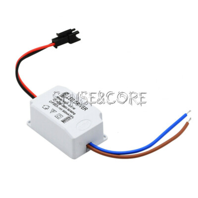 3X1W AC 85V-265V to DC 12V LED Electronic Transformer Smart Power Supply Driver