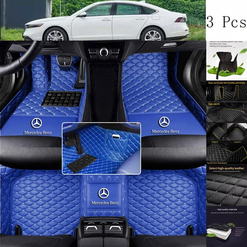 For Mercedes Benz All Model Waterproof Auto Custom Liner Carpets Car Floor Mats - Picture 44 of 50