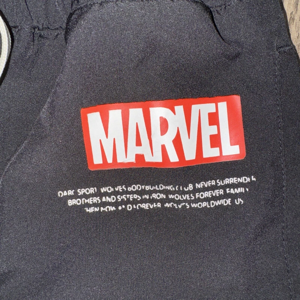 Pantalones Cortos Darc Sport Wolverine Negros Talla 26 Cintura Marvel Foto 3 de 4