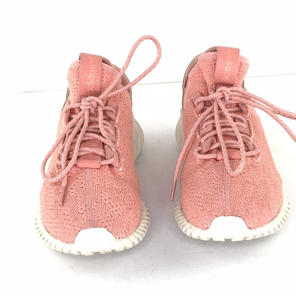 Adidas Rosa Tubular Doom Calcetín Primeknit Tenis Talla 7 Foto 3 de 4