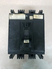 Federal Pacific FPE NEF433020 3-Pole 20-Amp 480-Volt Circuit Breaker 20A 480V 3P