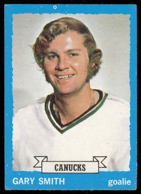 1973-74 TOPPS GARY SMITH VANCOUVER CANUCKS #126 VG/EX