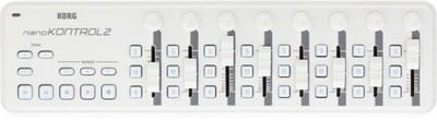 Korg nanoKONTROL2 MIDI Control Surface - White