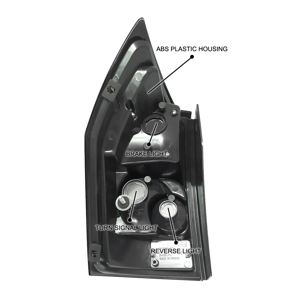 Black Fits 2005-2008 Dodge Magnum Tail Lights Brake Lamps Pair Left+Right 05-08 Foto 4 de 4