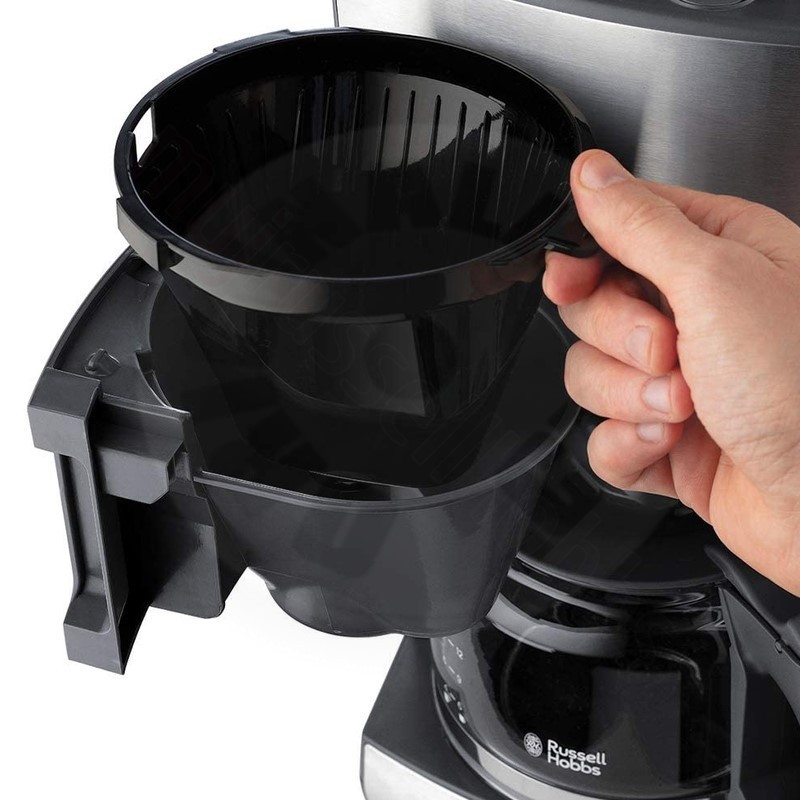 Macchina da caffè in grani Grind and Brew, 1,25 l, argento - A foto 4