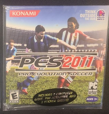 Konami PES PC DVD-ROM Taco Bell Edition 2011 NEW SEALED